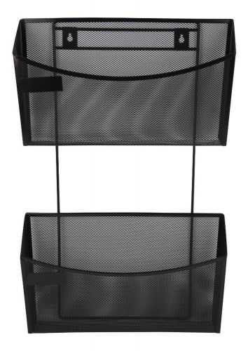 Quill black mesh hanging file, standard and cubicle wall mount for sale