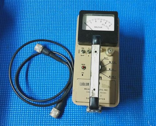 Ludlum model 2 Survey Meter Geiger Counter Radiation Detector