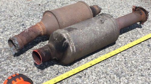 (2) Scrap Catalytic Converter Large Domestic &amp; Import Precious Metal Recycling