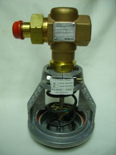 SIEMENS POWERMITE 3/4&#034; BRASS ACTUATOR VALVE 599-03274 / 268-03274 / 010225 *NOS*