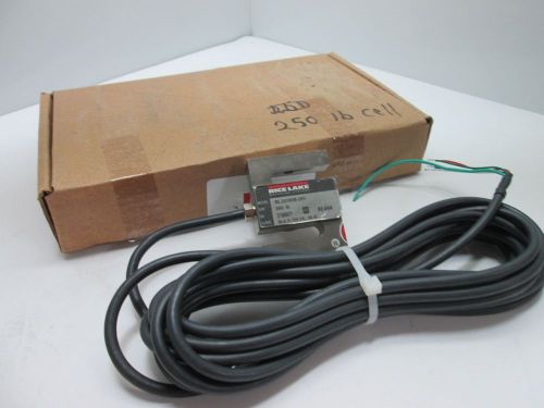 New In Box Rice Lake RL20000B-250 S-Beam Load Cell, Load Capacity: 250 lbs