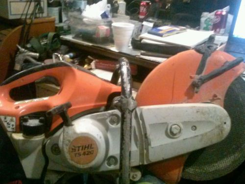 Stihl TS420 cut off saw