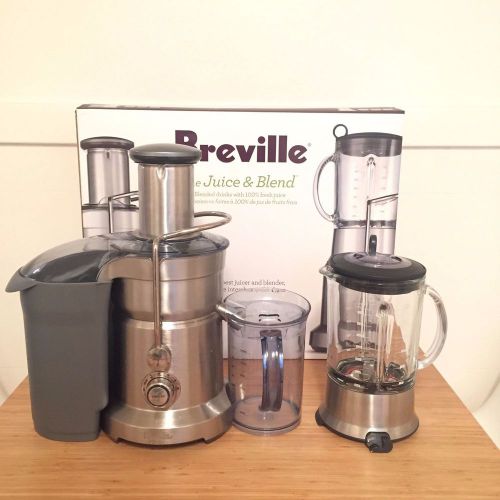 Breville BJB840XL Juice and Blend Dual-Purpose Juicer and Blender