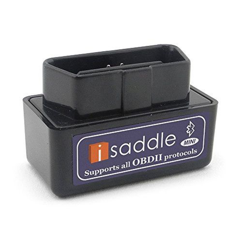 iSaddle Super Mini Bluetooth OBD2 OBDII Scan Tool Check Engine Light &amp; CAN-BUS