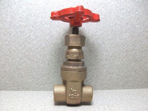 Stockham B-104  Half Inch Solder Gate Valve ~ New ~ SR