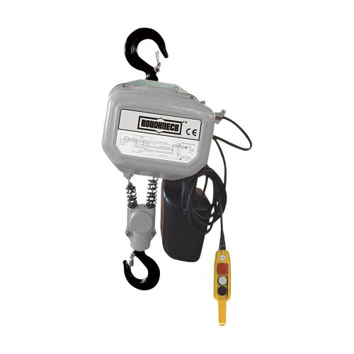 Roughneck round chain electric hoist-3-ton cap #50200051-c for sale