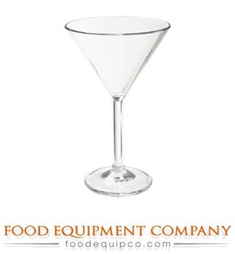 GET Enterprises SW-1402-1-SAN-CL 6 oz. SAN Martini Glass  - Case of 24