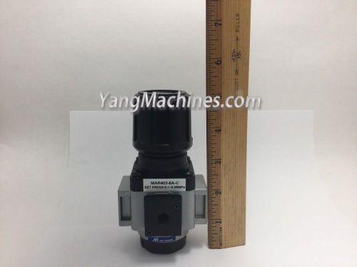 MINDMAN AIR UNITS REGULATOR MAR403-8A-C-NPT 1/4 PORT SIZE PORT - YANG MACHINES