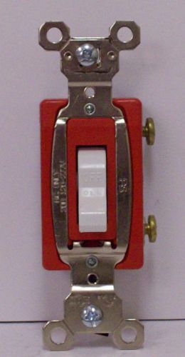 PASS SEYMOUR 20A HEAVY DUTY SINGLE POLE SWITCH 20AC1WCC