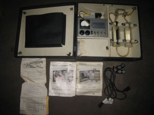 MCGRAW EDISON S210-70-2 MODEL C PORTABLE TRANSFORMER FAULT GAS DETECTOR USED