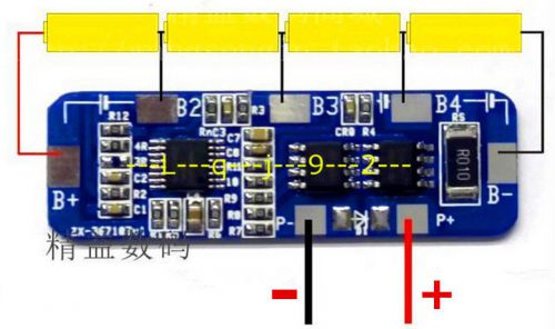 2pcs 3A PCB Charger for 4 Packs 3.7V Li Lithium 18650 Recharge Battery DIY