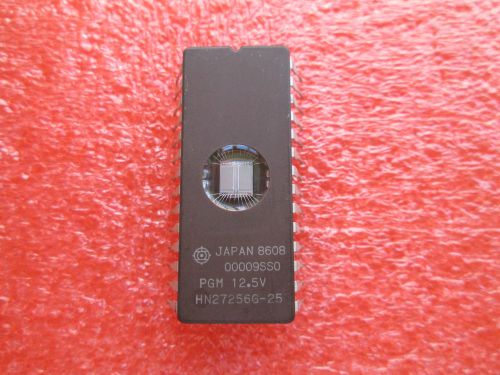 6 PSC  EPROM  HITACHI  HN27256G-25   SUPER RARE  27256  VINTAGE  IC   32K x 8