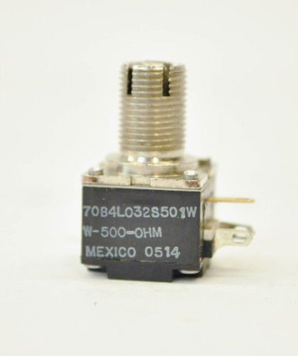 Clarostat Potentiometer 500 OHM 10% Tolerance 2 Watt