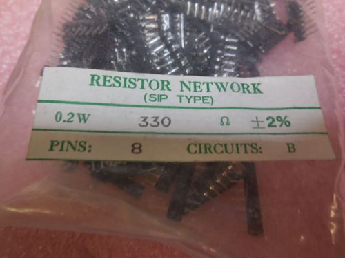 1800 PCS RESIST NETWORK 0.2W330 OHM + 2%