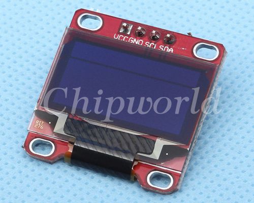 0.96&#034; OLED Display Screen Module IIC I2C for Arduino STM32 AVR 27 * 26mm 0.96in