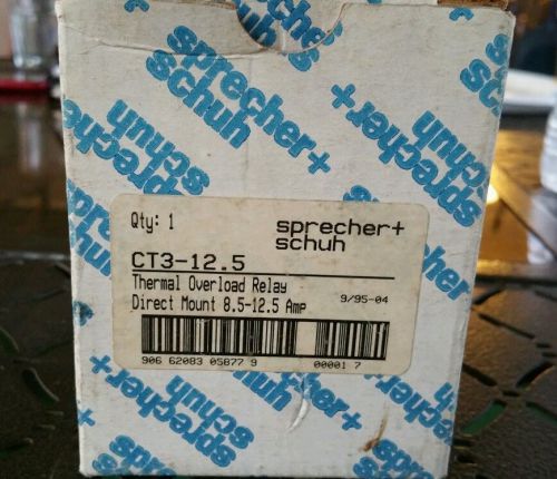 SPRECHER SCHUH CT3-12.5 *NEW*