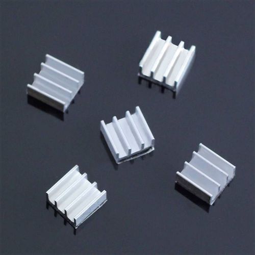 5pcs 11x11x5mm  Aluminum Heat Sink For Memory Chip AP