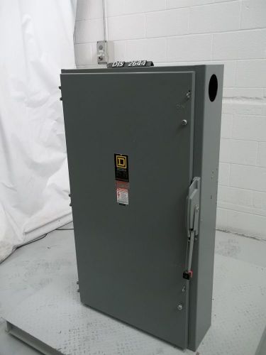 Square D 600 Volt 400 Amp Fused Disconnect (DIS2644)