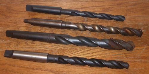 4 Taper Drill Bits Mores #2 Taper