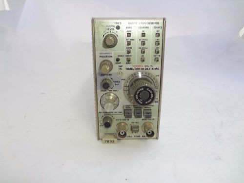 TEKTRONIX 7B92 DUAL TIME BASE  PLUG IN