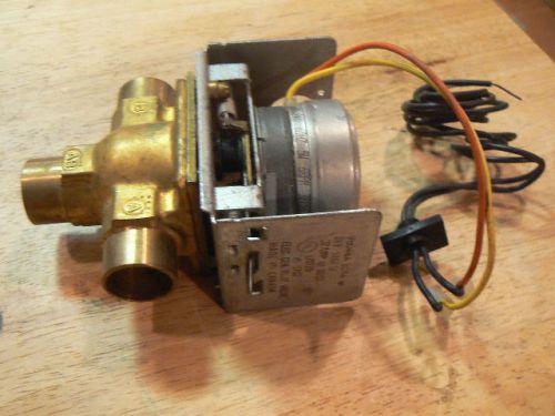 3/4&#034; honeywell v8044a 1044 motorized diverting valve, v8044a1044, 24v 0.32a for sale