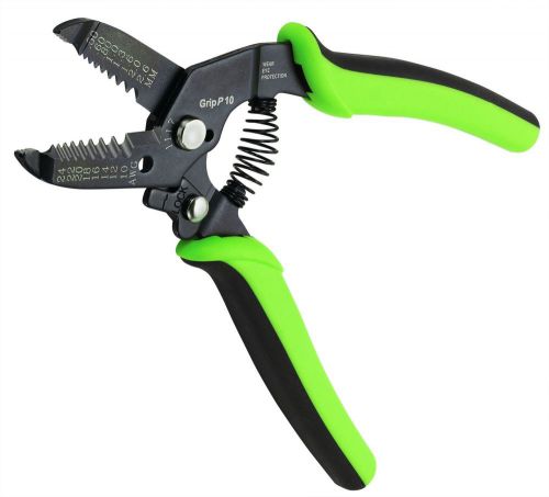 Greenlee Communications 1117 GripP 10 Wire Stripper/Cutter, 24-10 AWG