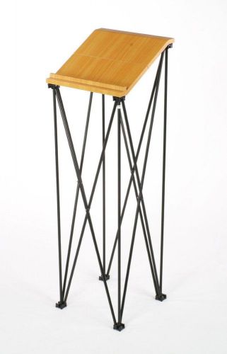 Lectern presentation stand for collapsing design speakers w/carrying case for sale