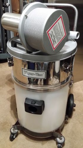 Tiger-vac cs11/16 pneumatic 45cfm medical wet / dry recovery hepa vacuum for sale