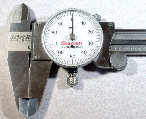 Starrett 120 6&#034; Dial Caliper