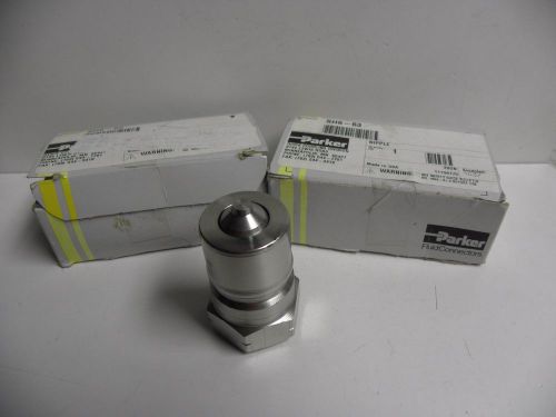 Parker Male coupler 60 Series SH6-63 NIB 2-pcs.