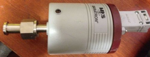 MKS BARATRON TYPE 627 PRESSURE TRANSDUCER MODEL 627A11TBC 10 TORR, Used