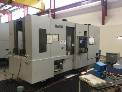 Mori seiki nh5000 cnc hmc 2003, dual pallets, 60-atc, 20k rpm, 30-hp, cool jet for sale