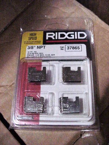 RIDGID 37865 12R 3/8 NPT HIGH SPEED DIES