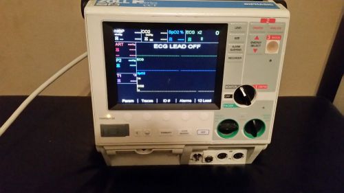 Zoll M-Series CCT, 12-Lead ECG, Biphasic, Pacing, SpO2, NiBP, EtCO2, IBP, AED