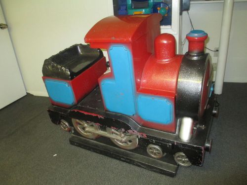 VINTAGE KIDDIE ARCADE TRAIN RIDE coin-op