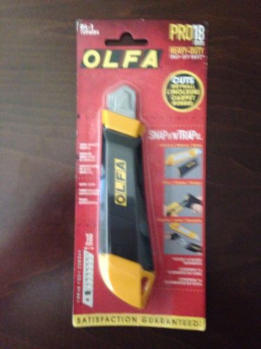 Olfa model dl-1 / 18 mm utilitiy knife. heavy duty snap-off blade. for sale