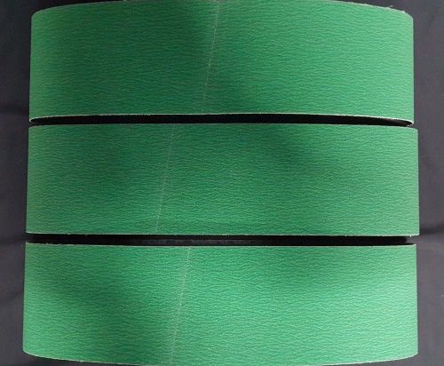 SANDING BELTS 6&#034; X 48&#034; HD ZIRCONIA+ 80 GRIT USA QTY: 3