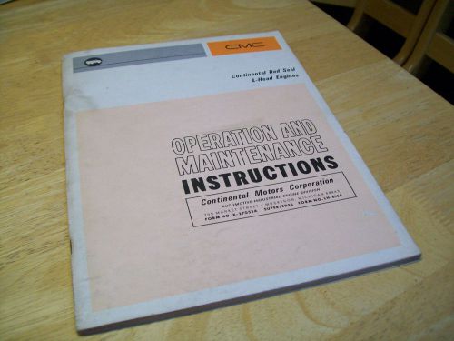 Lincoln welder sa200 continental f162 &amp; f163 engine repair / overhaul manual for sale