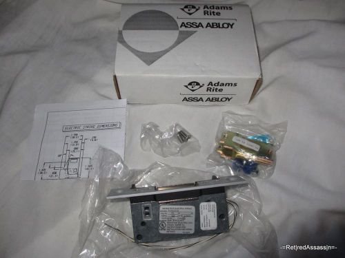 Adams rite 7100-510-628-00 electric strike 24vdc fail secure assa abloy satin for sale