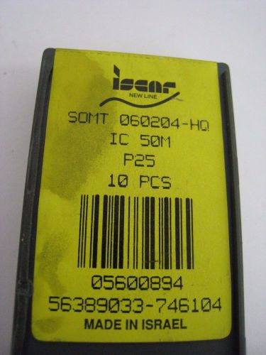 ISCAR Indexable Drill Carbide Inserts somt 060204-hq ic 50m p25 set 8