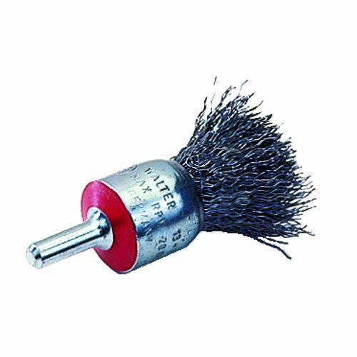Walter 13C055 Crimped Wire Mounted Brush  Stainless Steel 304  3/4&#034; Diameter  0.
