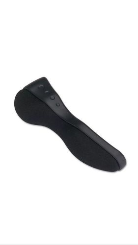 Telephone Shoulder Rest, Gel Padded, Black