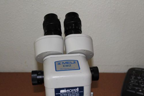 Used Meiji Emz Binocular Zoom With E Arm (No Eyepieces)