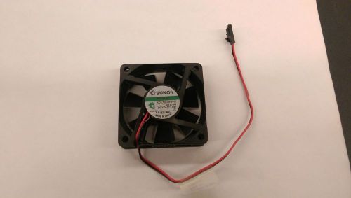 Sunon, KDE1206PHV1.MS.A.GN, Fan, DC 12V, 60x60x15mm,Sq, 21CFM,1.6W, Brand New!