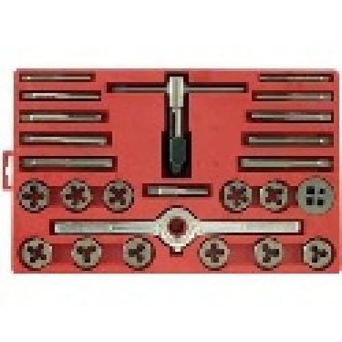 Vermont american 21768 tap and die set, red, 25-piece for sale