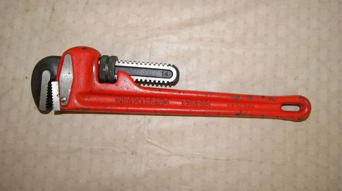 Pipe Wrench 14&#034; Armstrong #73-014 USA Made