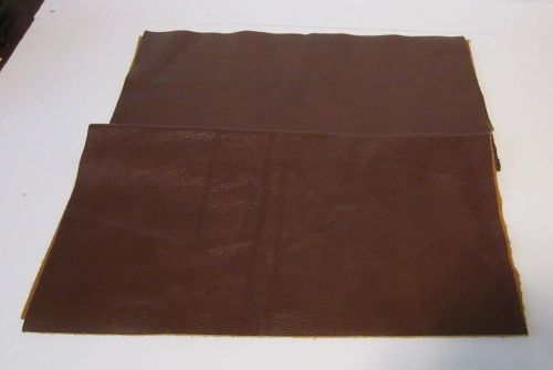 Leather Swatch Fabric-Lot Of 15-17&#034; x 17&#034;