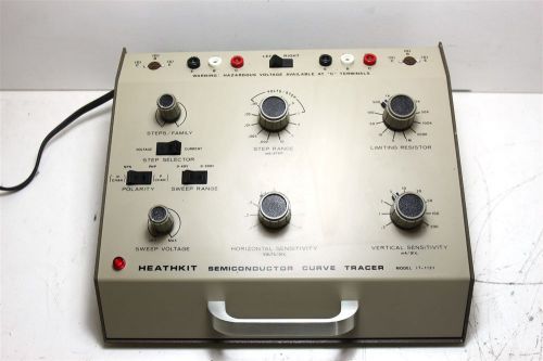 Vintage Heathkit Model IT-1121 Electronic Semiconductor Curve Tracer - USA Made