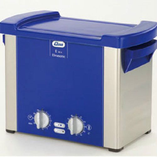 Elma Elmasonic E30H 2.75 Liter Heated Ultrasonic Cleaner And Basket, NEW