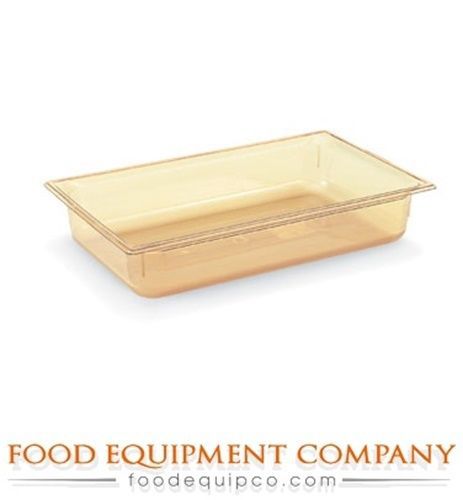 Vollrath 9004410 Super Pan® Plastic Pans High Temperature Amber  - Case of 6